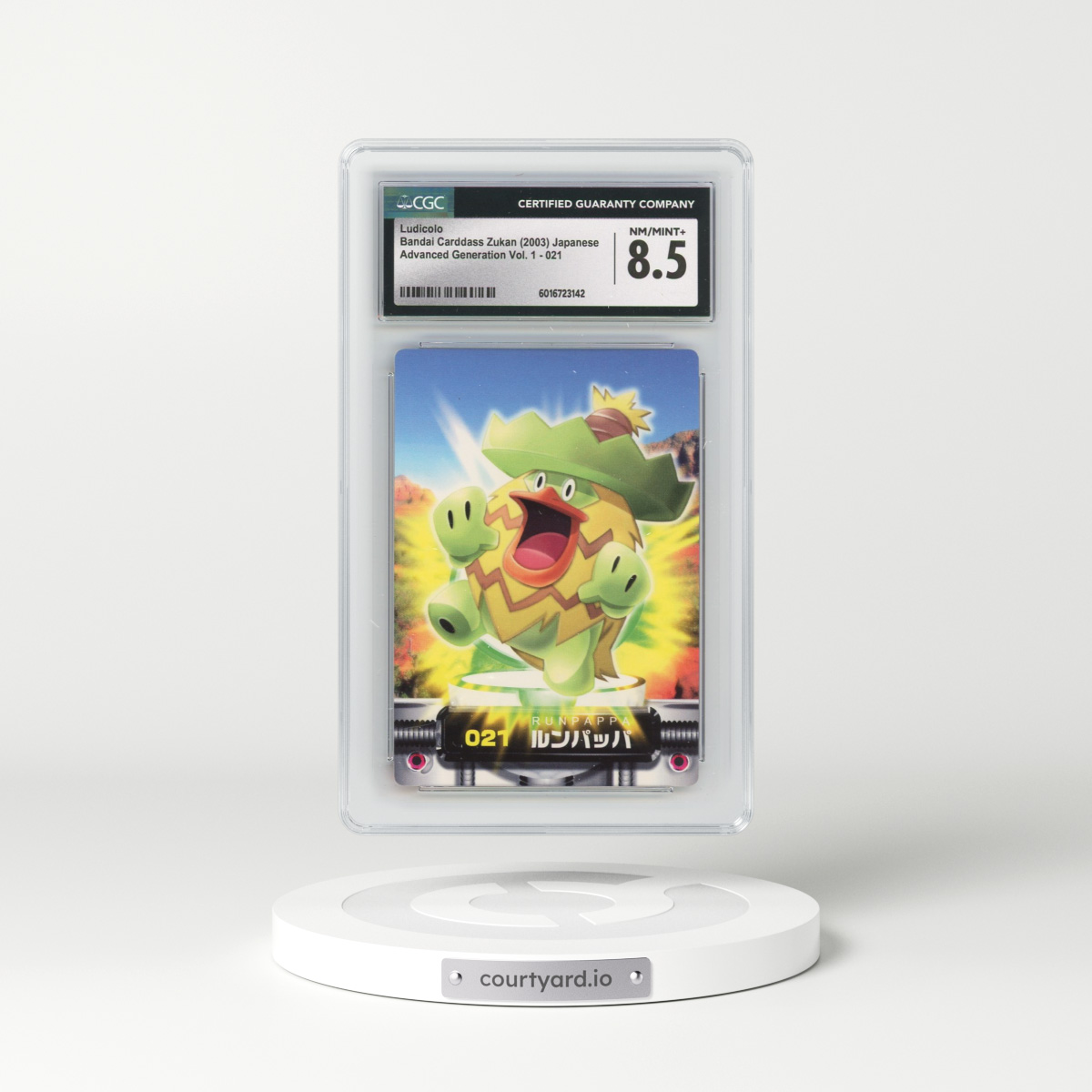 2003 Advanced Generation Vol. 1 #021 Ludicolo (CGC 8.5 NM-MT+)