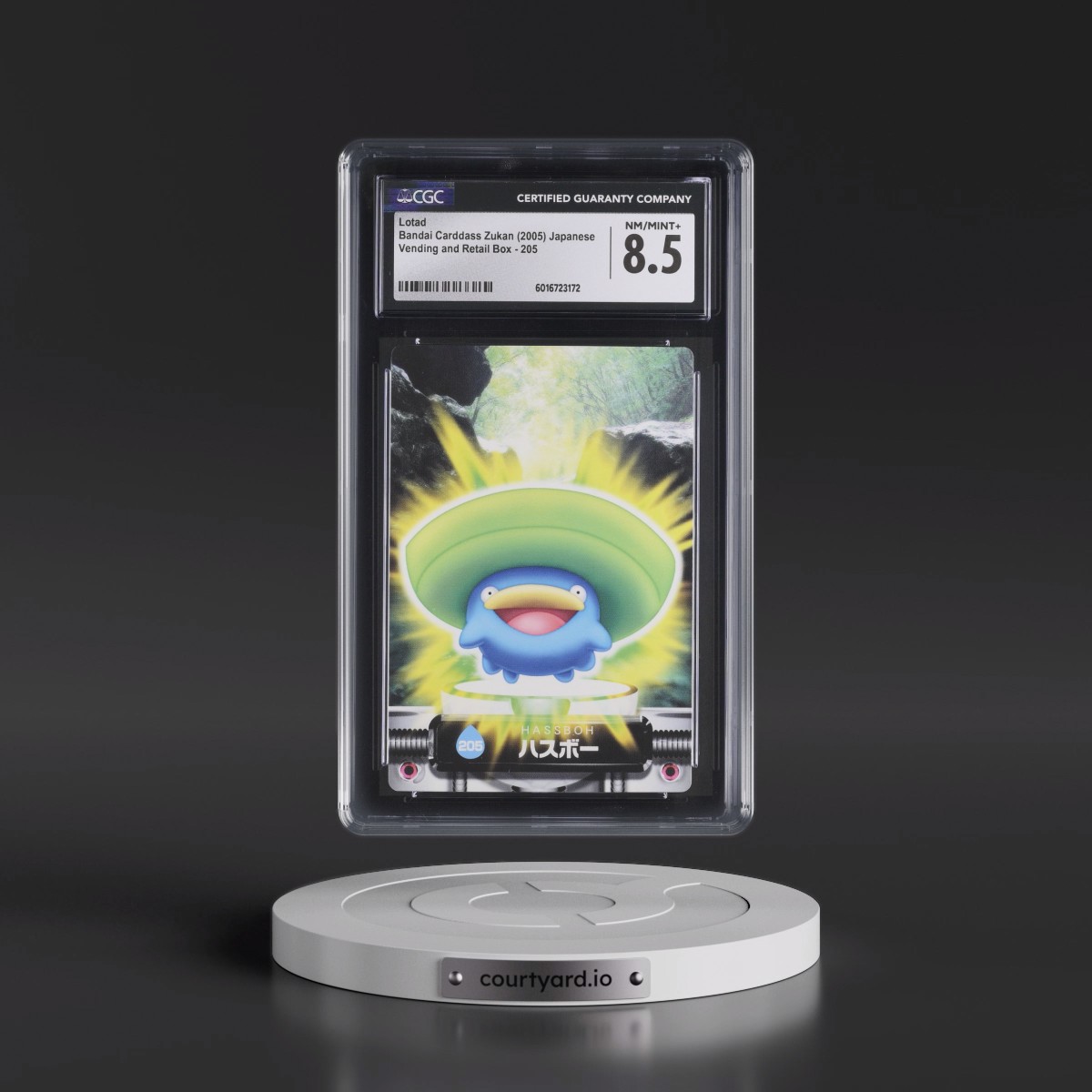 2003 Base Set (2005)(Bold Romanji Back) #205 Lotad (CGC 8.5 NM-MT+)