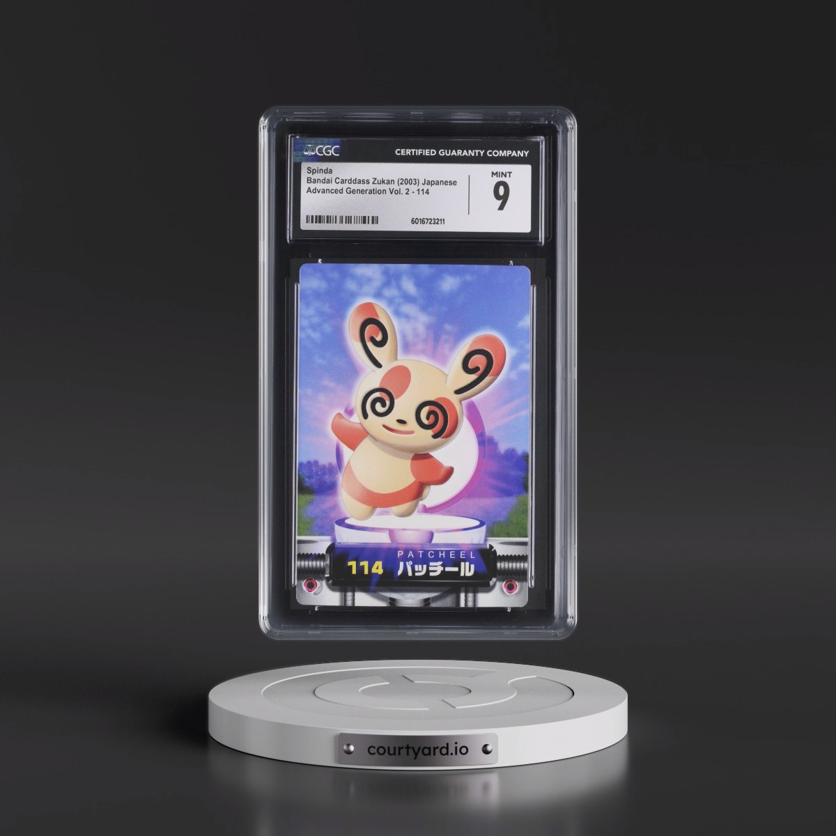 2003 Advanced Generation Vol. 2 #114 Spinda (CGC 9 MINT)