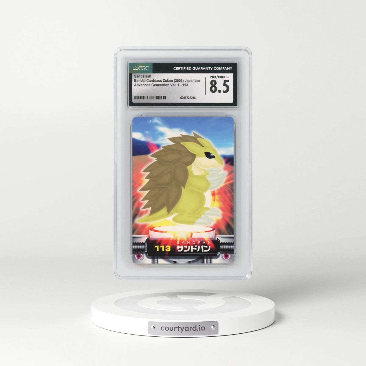 2003 Advanced Generation Vol. 1 #113 Sandslash (CGC 8.5 NM-MT+)