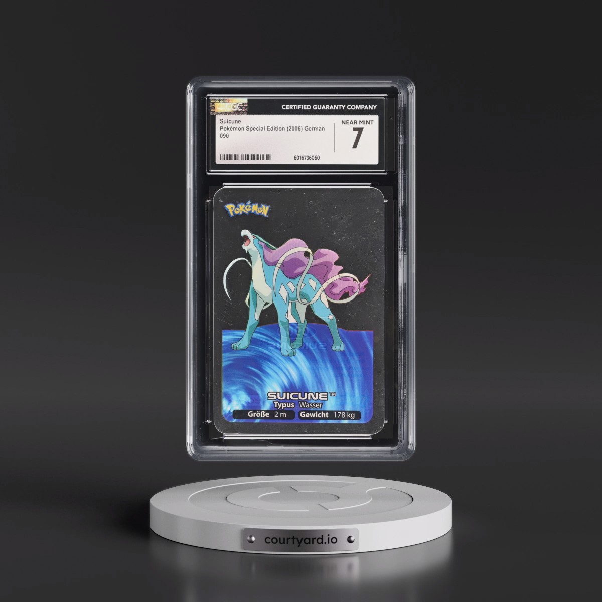 Pokémon Special Edition (2006) #090 Suicune (CGC 7 NM)