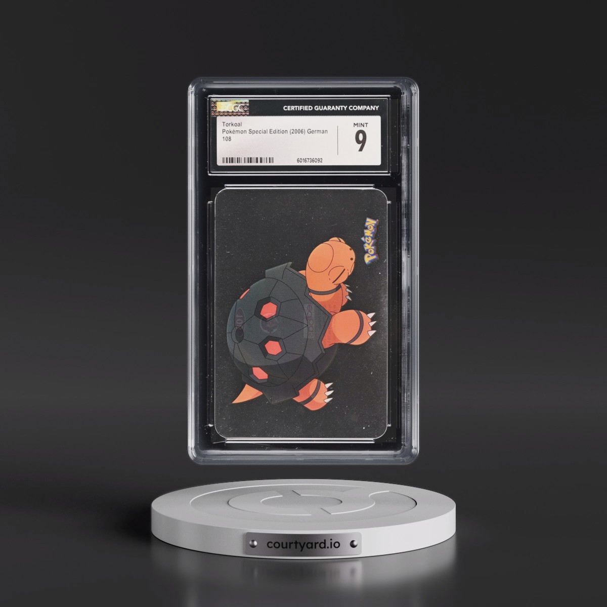 Pokémon Special Edition (2006) #108 Torkoal (CGC 9 MINT)