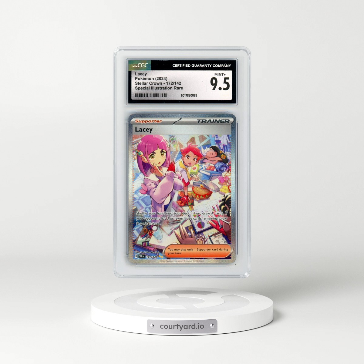 2024 Stellar Crown - SCR EN #172/142 Lacey - Special Illustration Rare (CGC 9.5 MINT+)