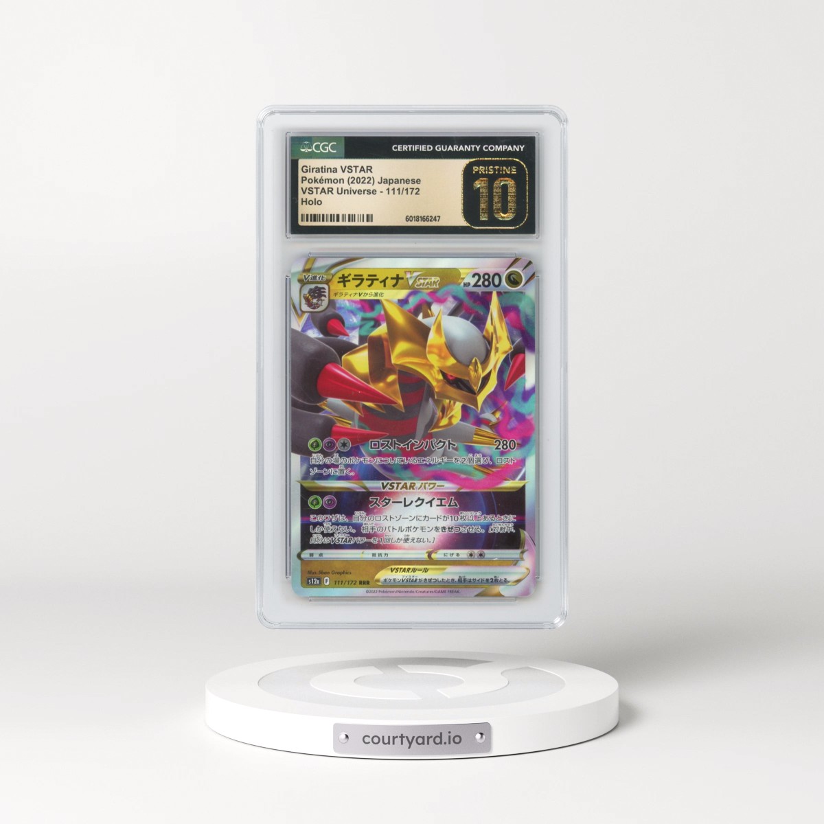 2022 VSTAR Universe #111/172 Giratina VSTAR - Holo (CGC 10 PRISTINE)