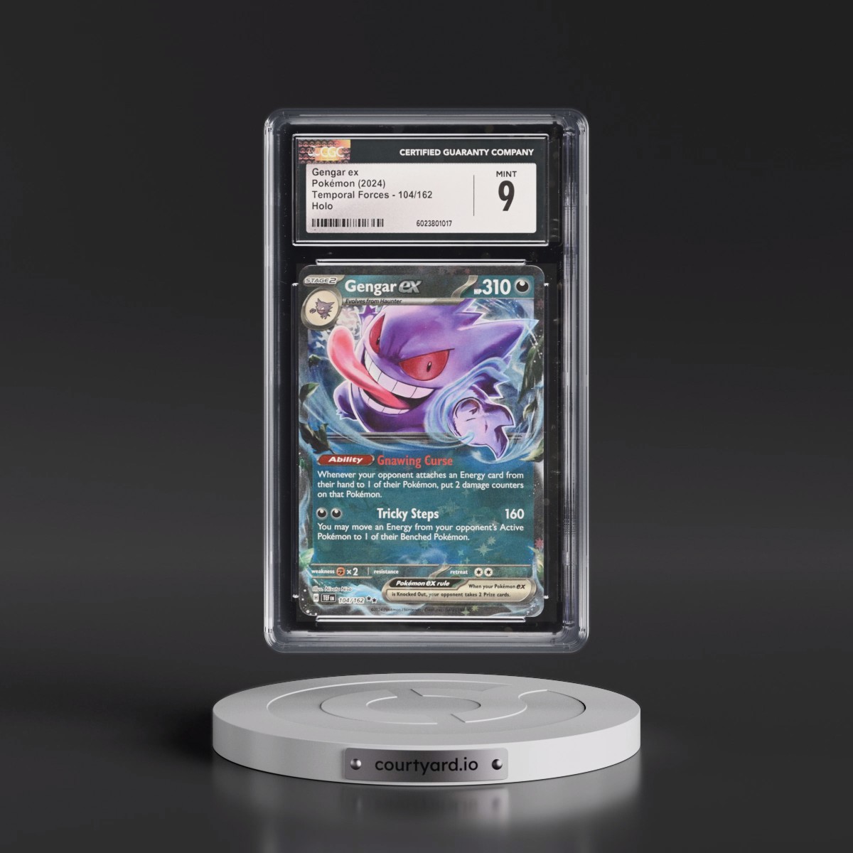2023 Temporal Forces - TEF EN #104/162 Gengar ex - Holo (CGC 9 MINT)