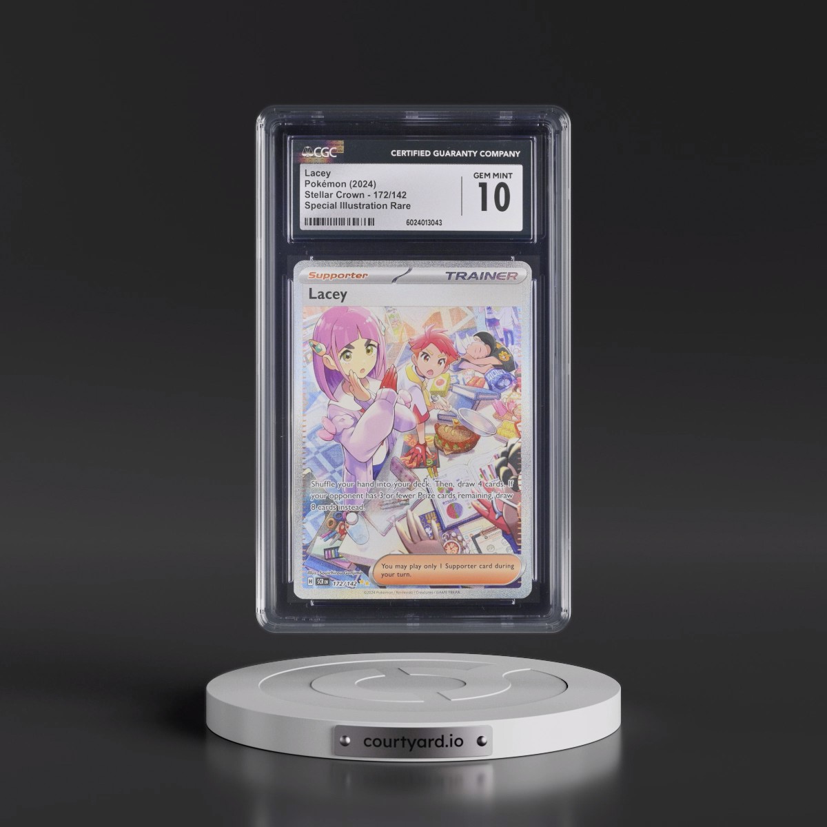 2024 Stellar Crown - SCR EN #172/142 Lacey - Special Illustration Rare (Holo) (CGC 10 GEM MINT)
