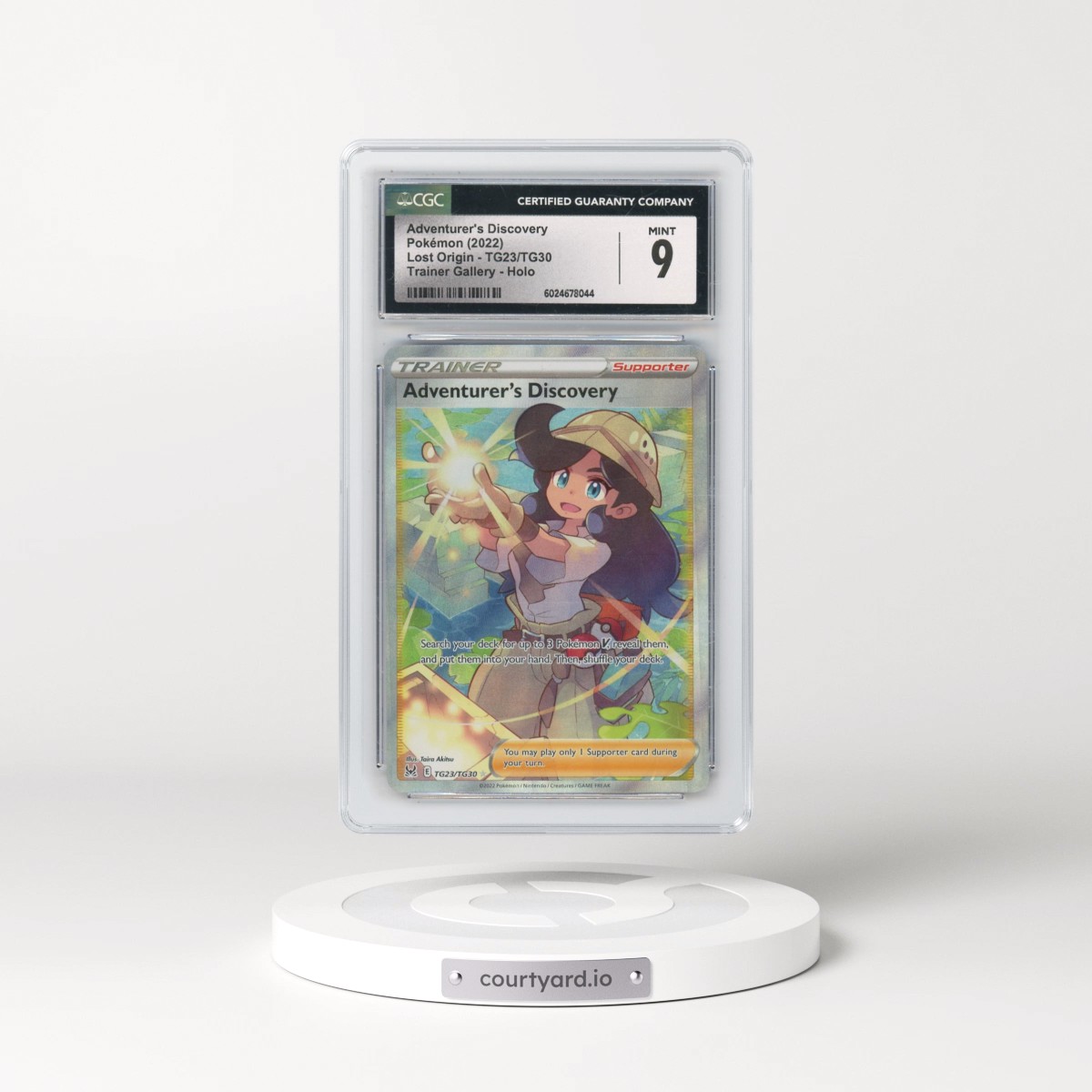 2022 Lost Origin #TG23/TG30 Adventurer's Discovery (CGC 9 MINT)