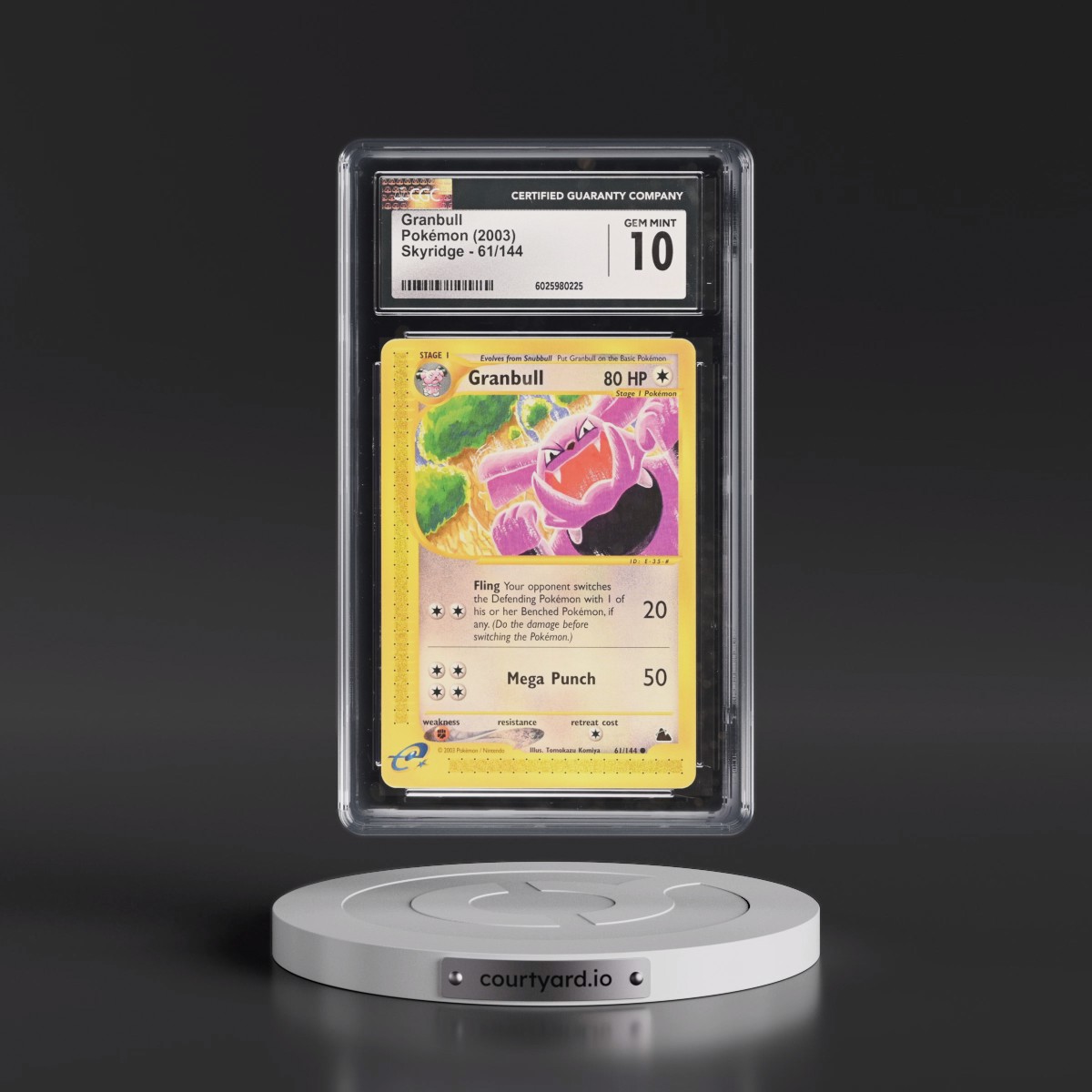 2003 Skyridge #61/144 Granbull (CGC 10 GEM MINT)