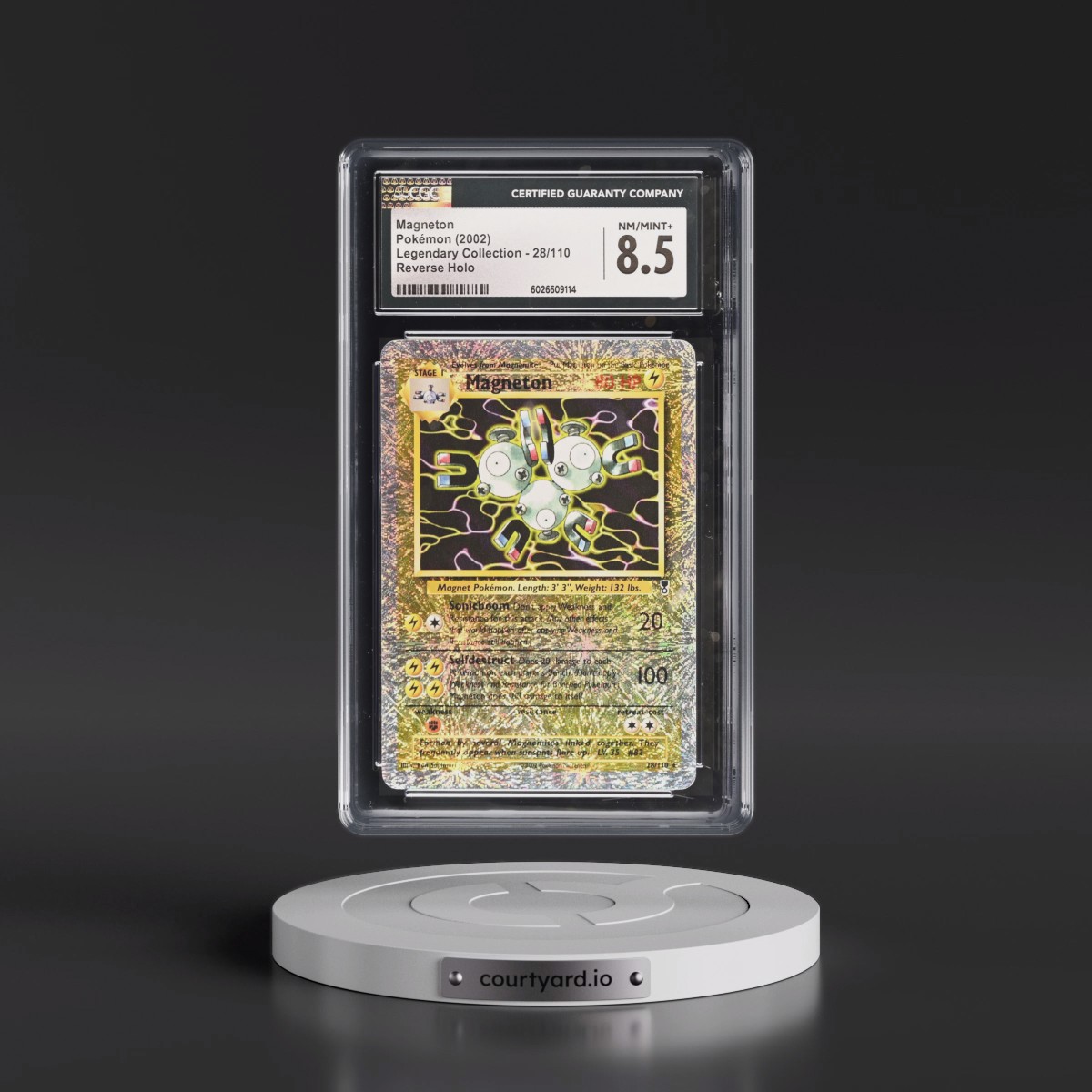 2002 Legendary Collection #28/110 Magneton - Reverse Holo (CGC 8.5 NM-MT+)