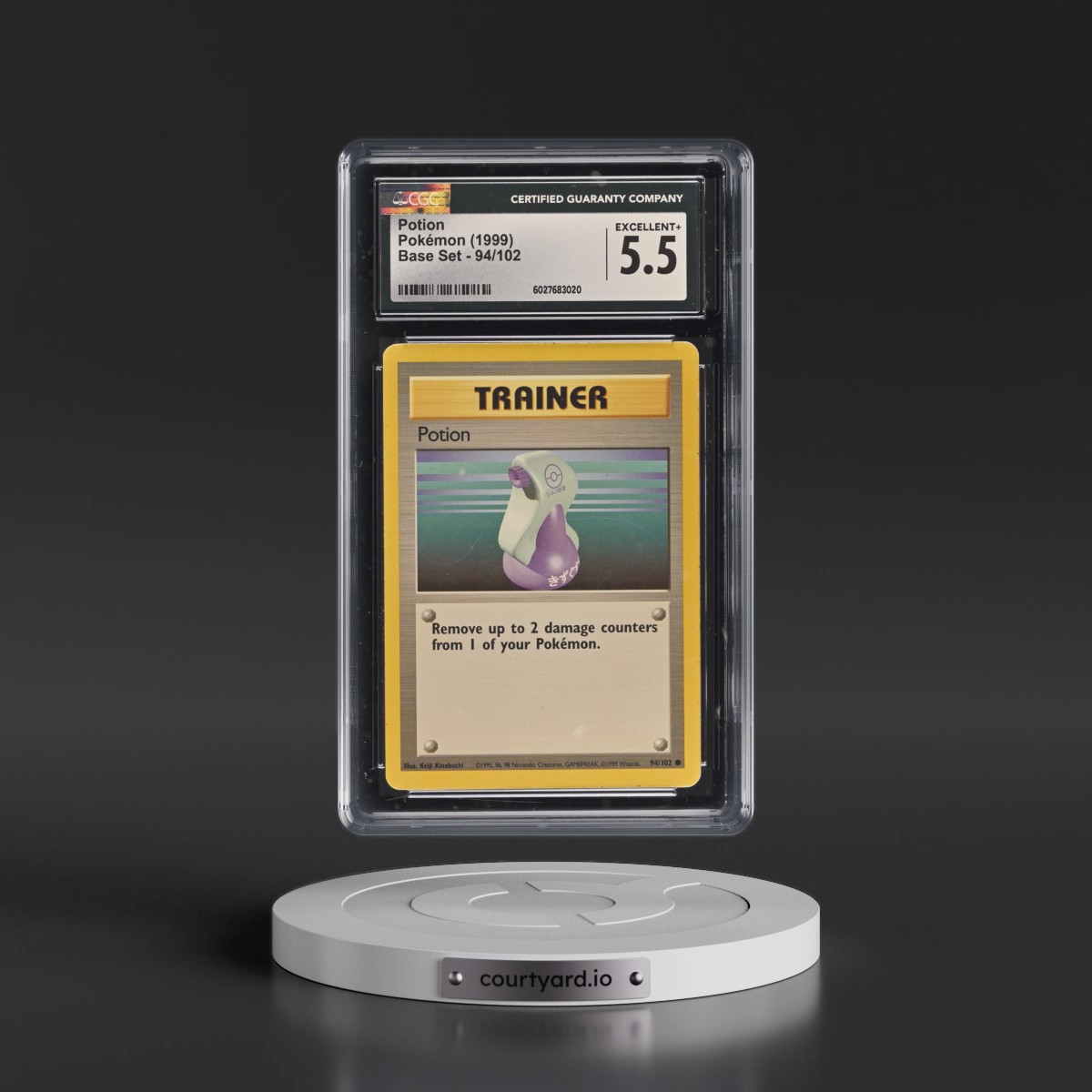1999 Base Set #94/102 Potion (CGC 5.5 EX+)