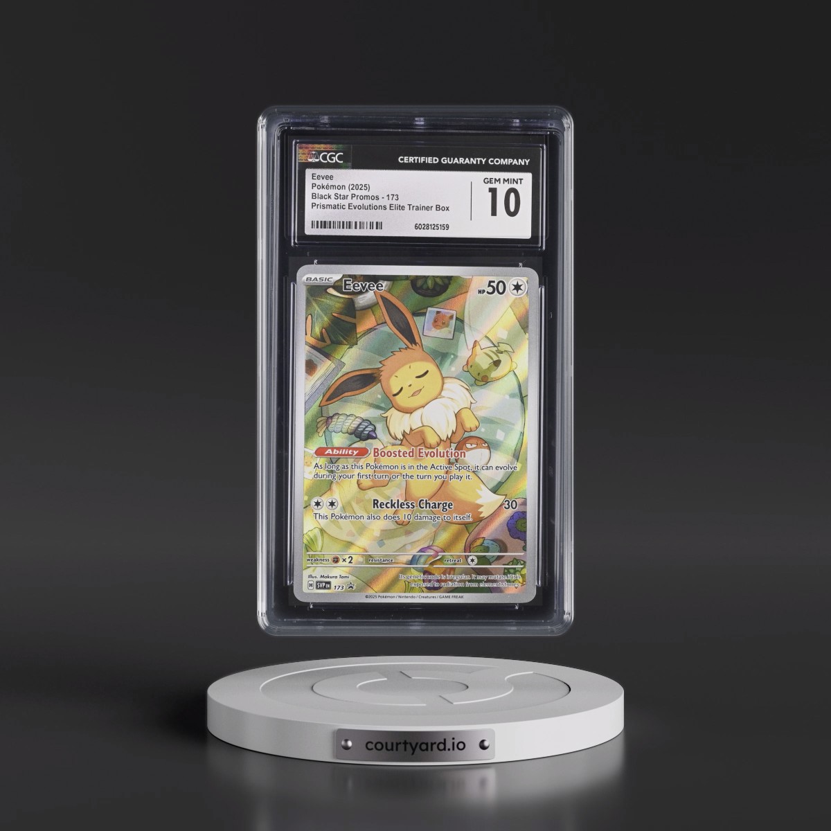 2023 Black Star Promos - Scarlet & Violet SVP EN #173 Eevee - Prismatic Evolutions Elite Trainer Box (Holo) (CGC 10 GEM MINT)
