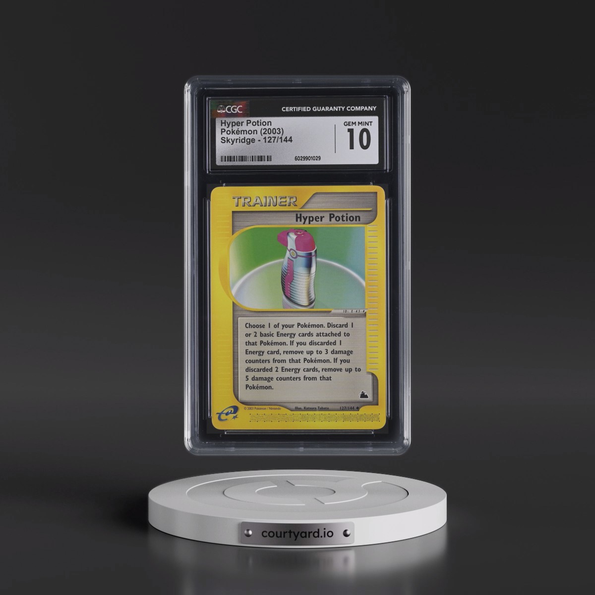2003 Skyridge #127/144 Hyper Potion (CGC 10 GEM MINT)