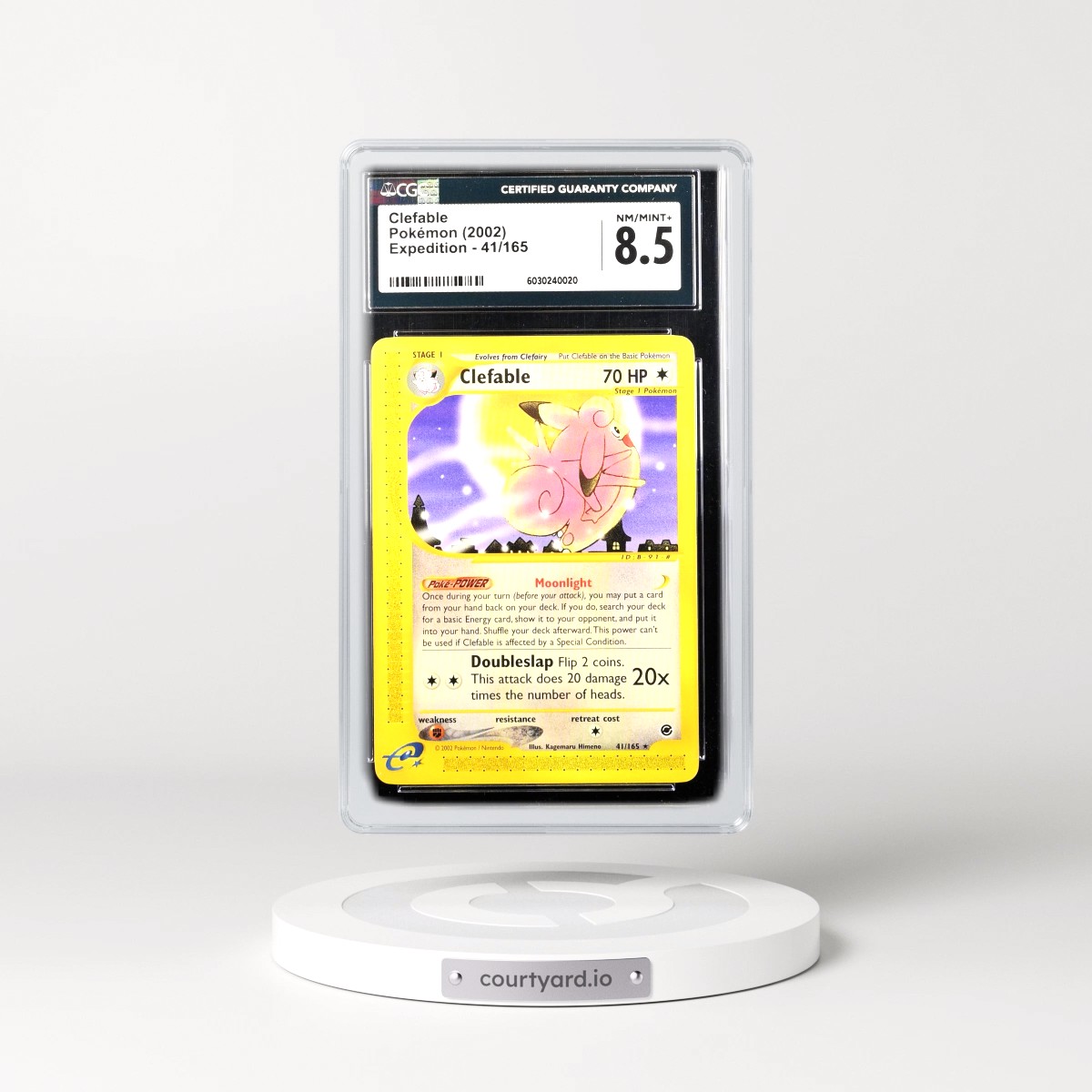 2002 Expedition #41/165 Clefable (CGC 8.5 NM-MT+)
