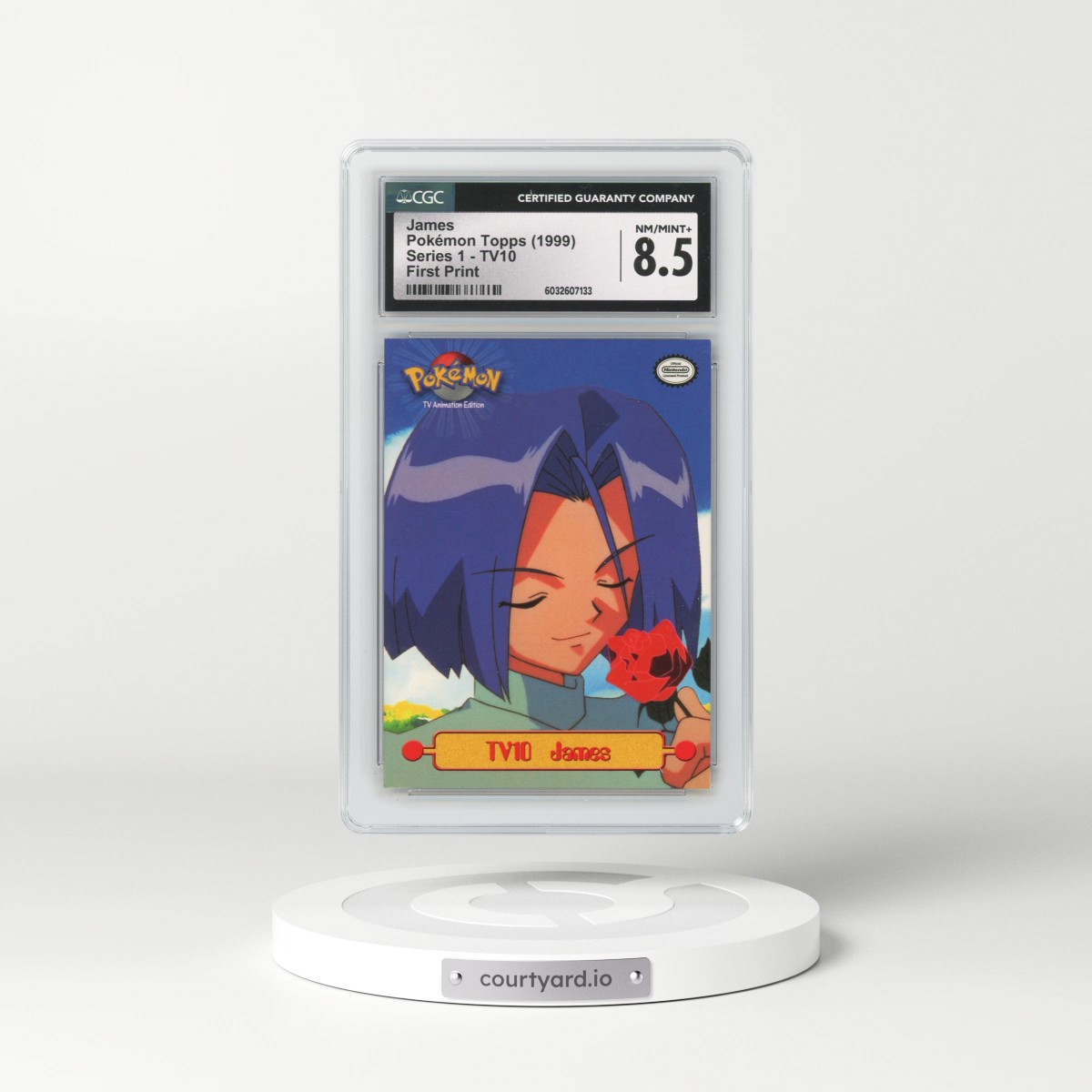 1999 Series 1 (Oval Nintendo Seal) #TV10 James - First Print (Blue Topps Logo) (CGC 8.5 NM-MT+)