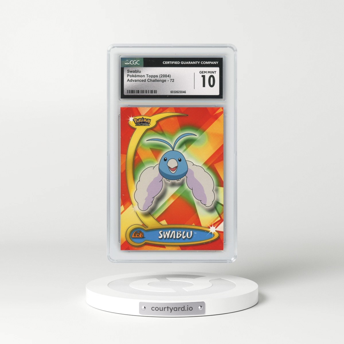 2004 Advanced Challenge #72 Swablu (CGC 10 GEM MINT)