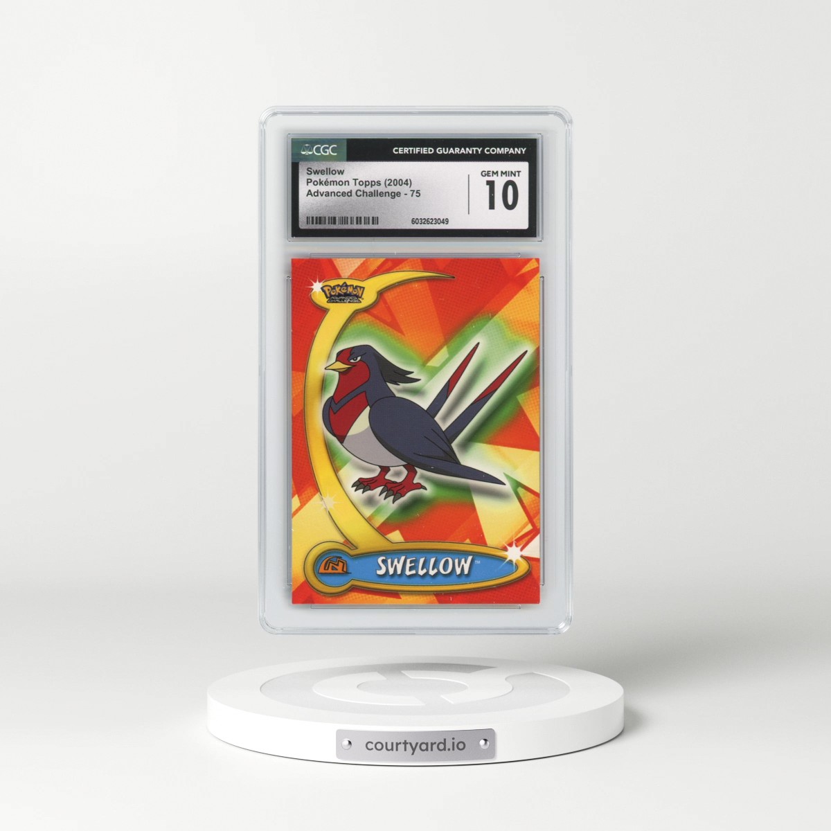 2004 Advanced Challenge #75 Swellow (CGC 10 GEM MINT)