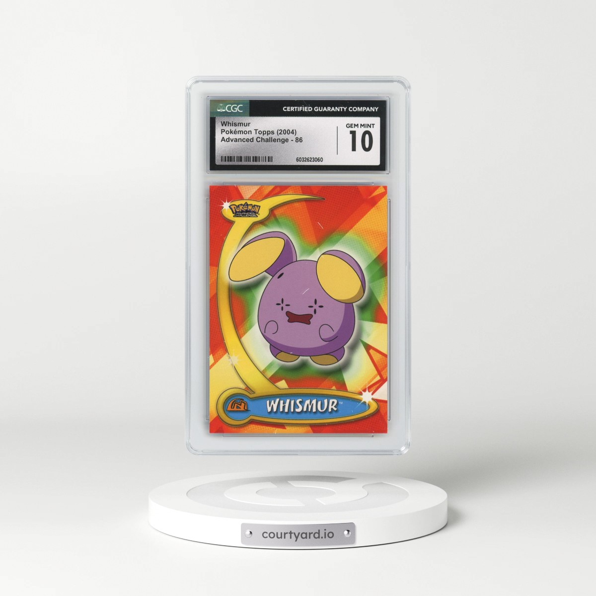 2004 Advanced Challenge #86 Whismur (CGC 10 GEM MINT)