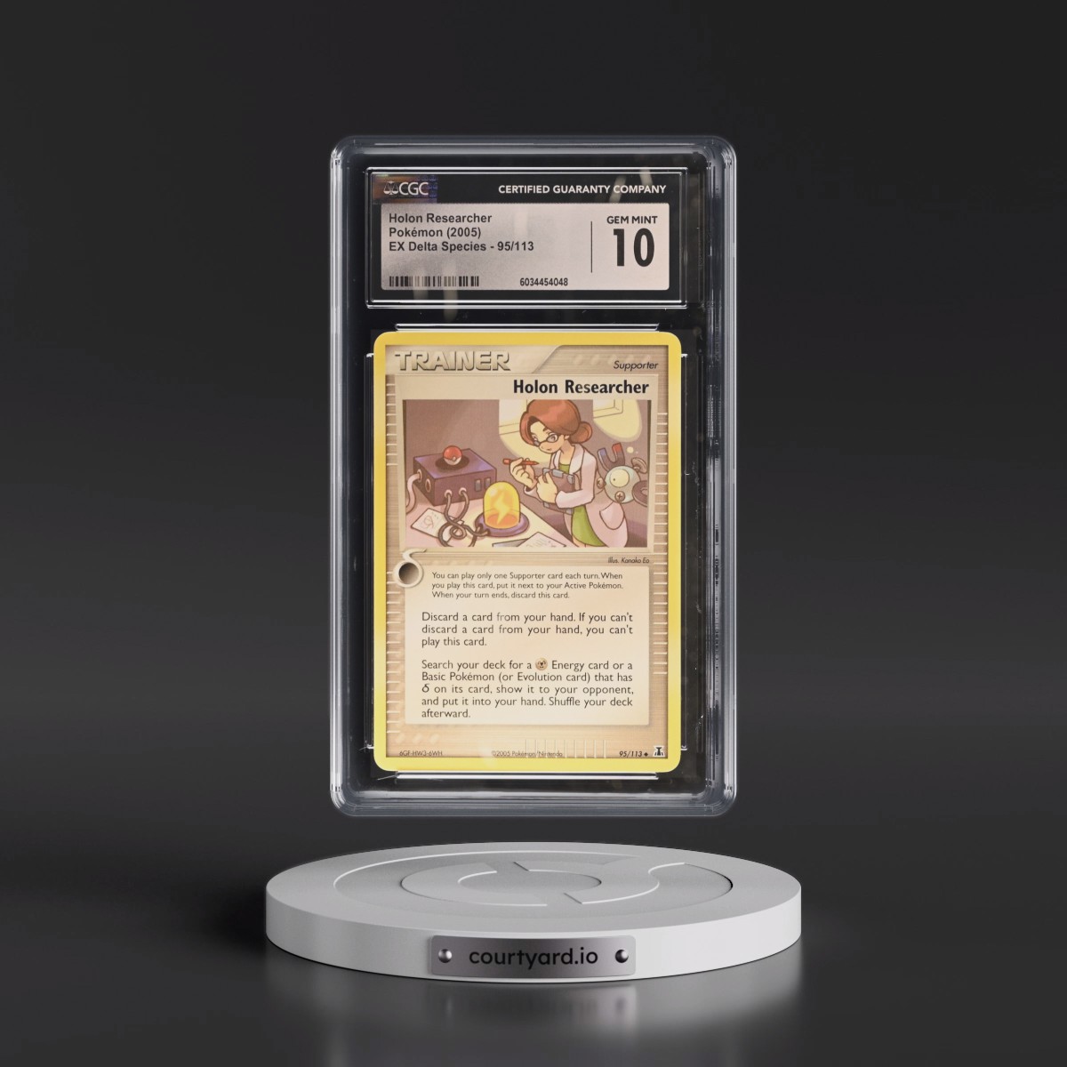 2005 EX Delta Species #95/113 Holon Researcher (CGC 10 GEM MINT)