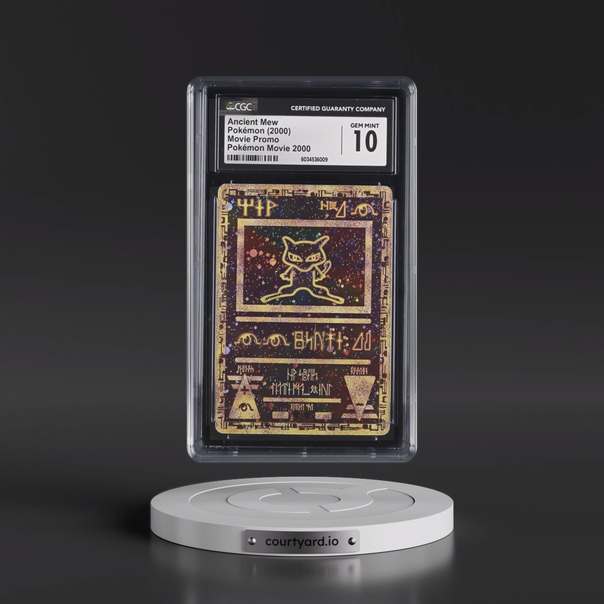 2000 Movie Promo Ancient Mew - Pokémon Movie 2000 (CGC 10 GEM MINT)