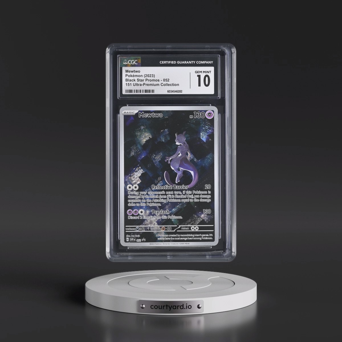 2023 Black Star Promos - Scarlet & Violet SVPEN #052 Mewtwo - 151 Ultra-Premium Collection (Holo) (CGC 10 GEM MINT)