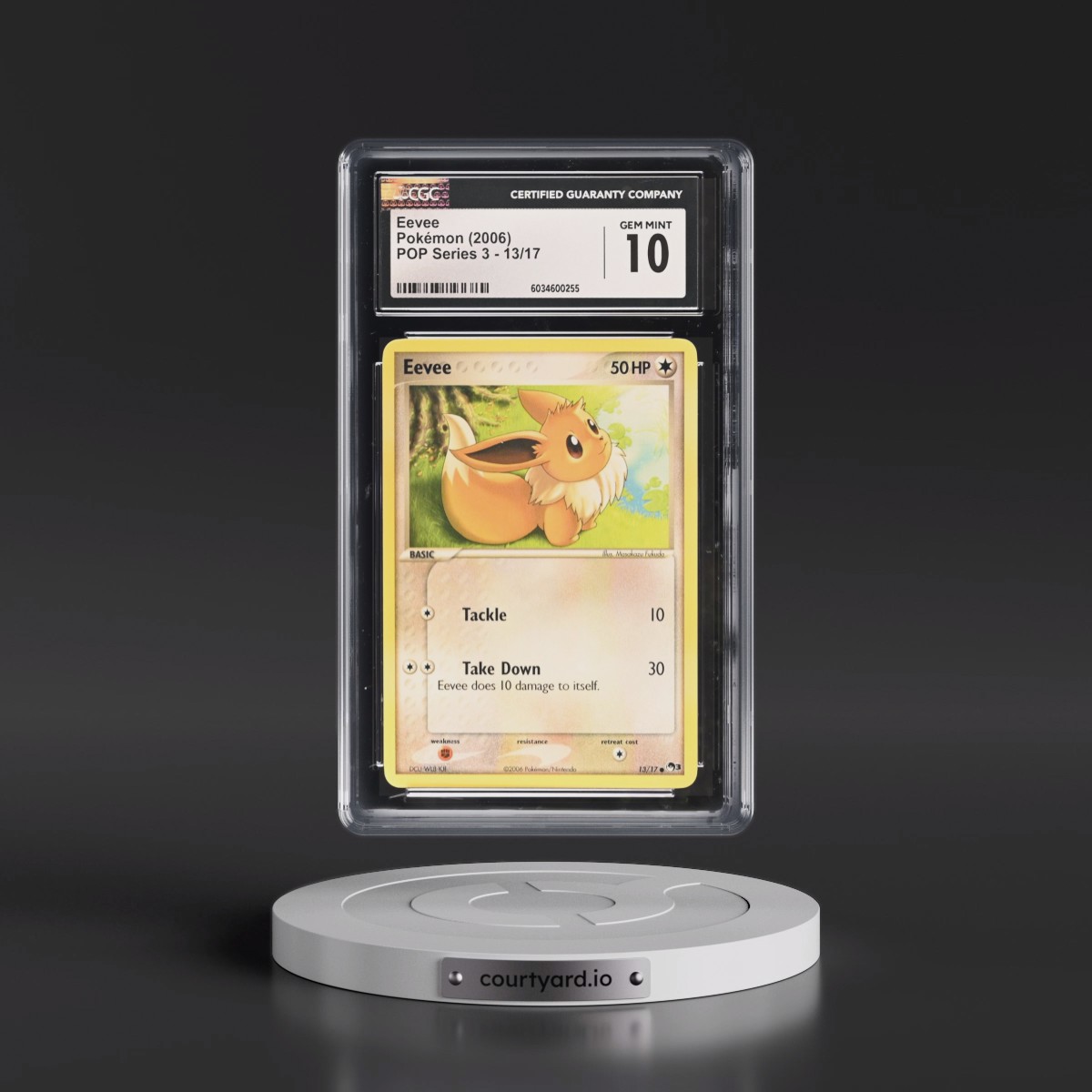 2006 POP Series 3 #13/17 Eevee (CGC 10 GEM MINT)