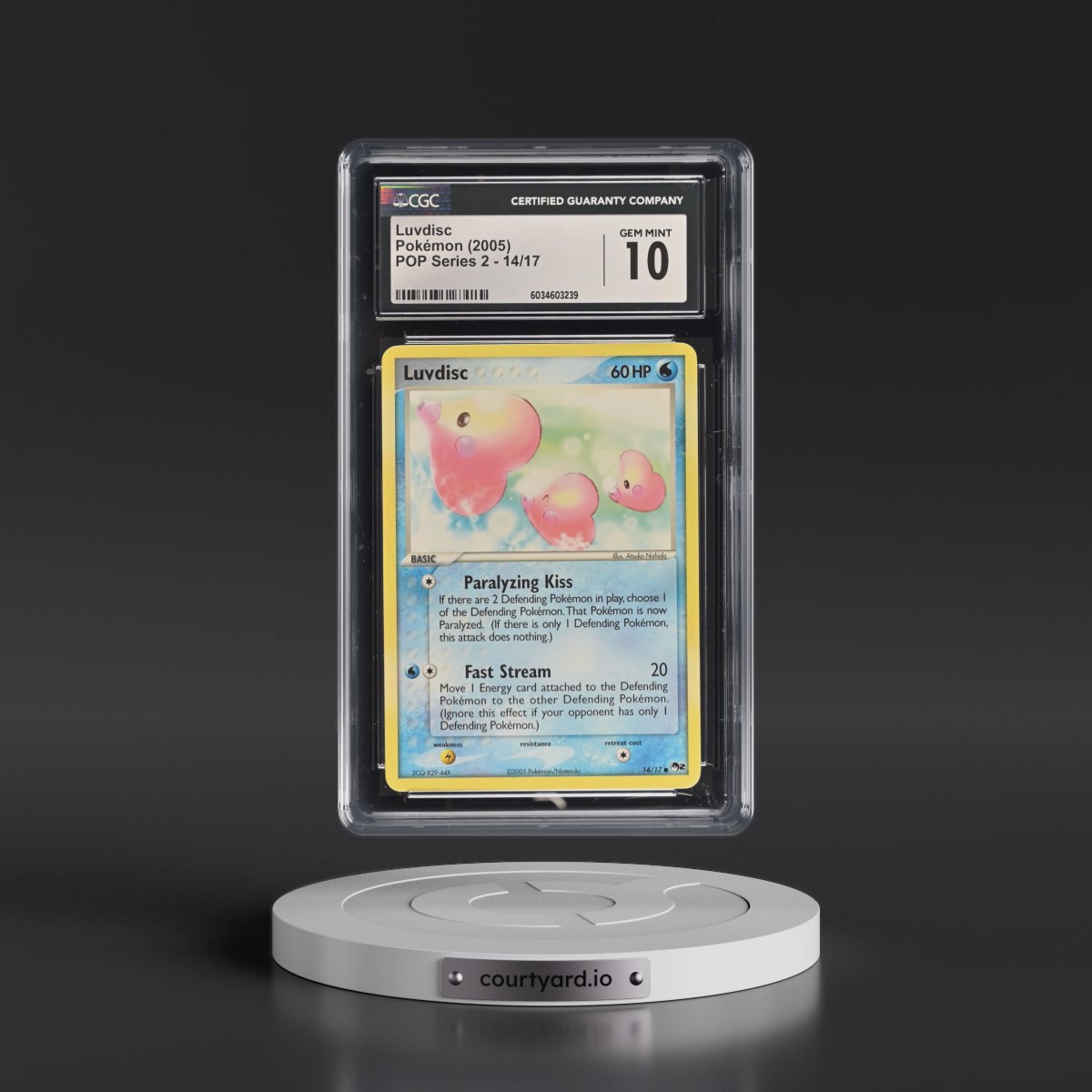 2005 POP Series 2 #14/17 Luvdisc (CGC 10 GEM MINT)