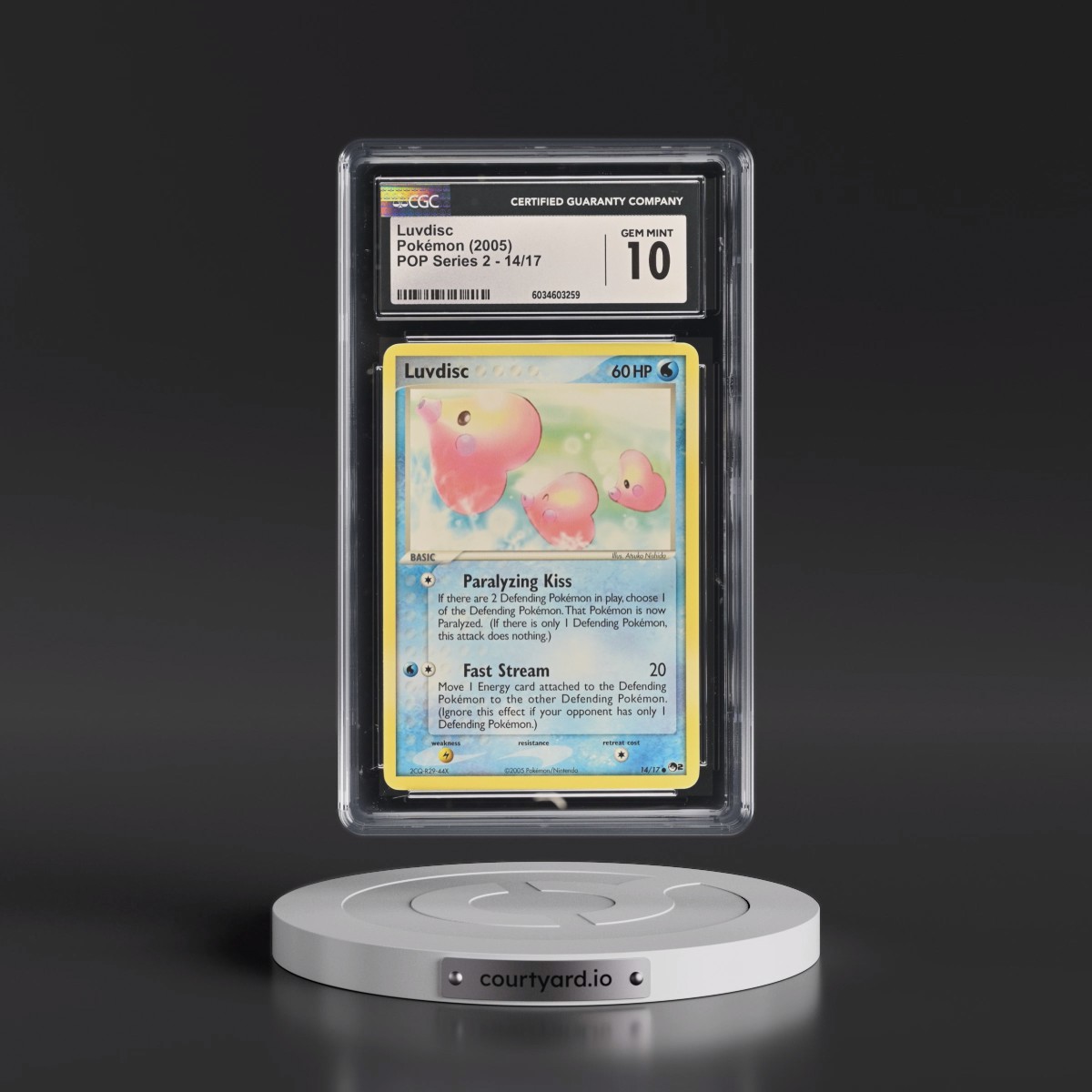 2005 POP Series 2 #14/17 Luvdisc (CGC 10 GEM MINT)