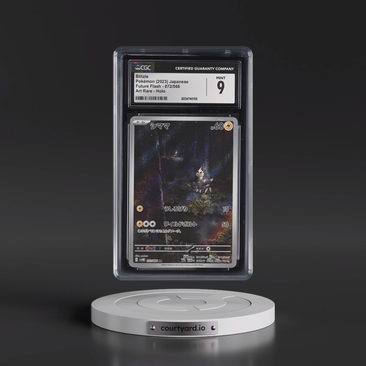 2023 Future Flash Blitzle - Art Rare Holo #072/066 CGC 9