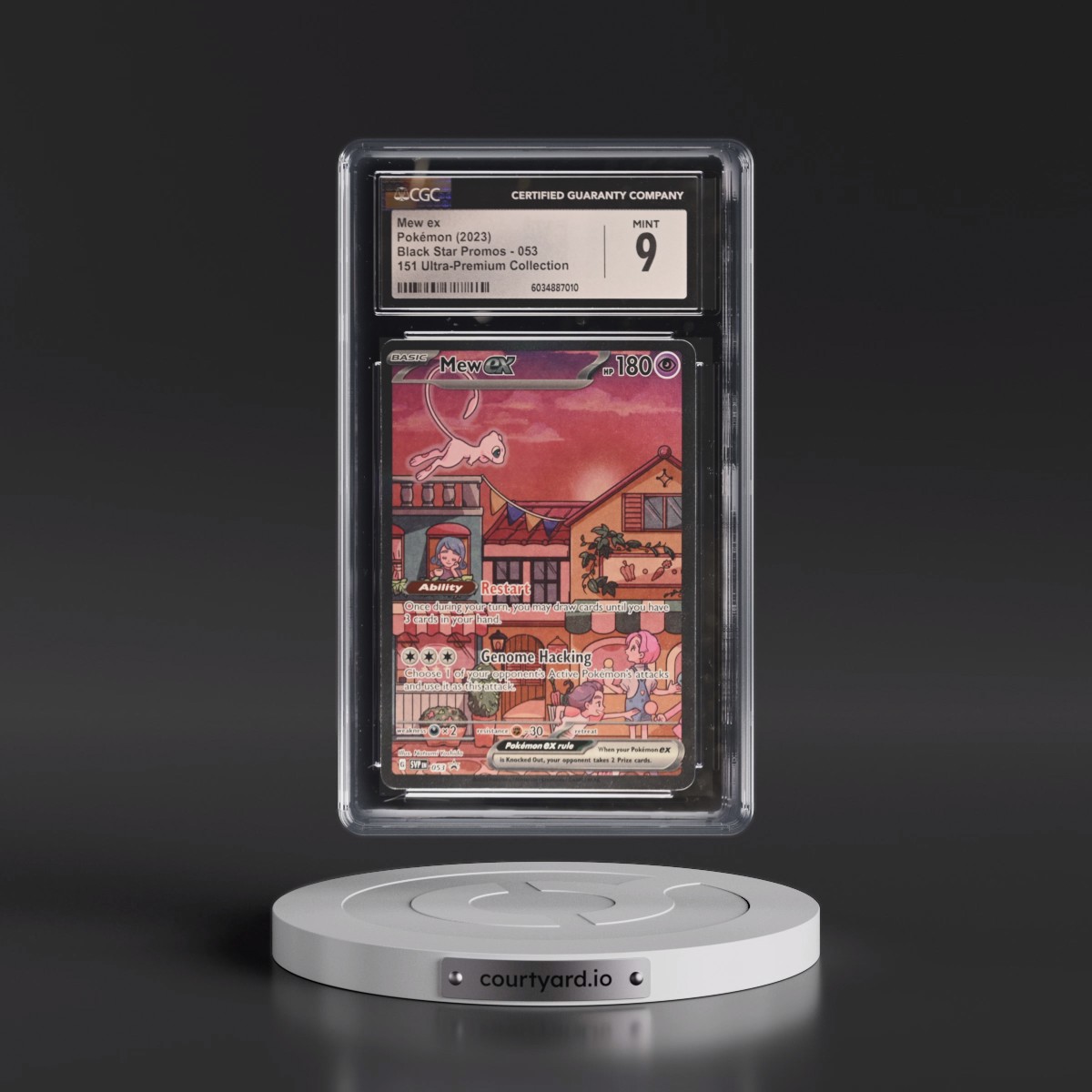 2023 Black Star Promos - Scarlet & Violet SVPEN #053 Mew ex - 151 Ultra-Premium Collection (Holo) (CGC 9 MINT)