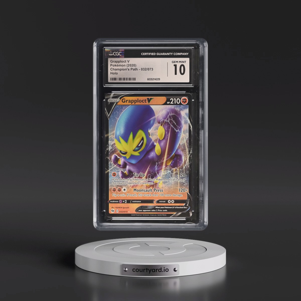 2020 Champion's Path #032/073 Grapploct V - Holo (CGC 10 GEM MINT)