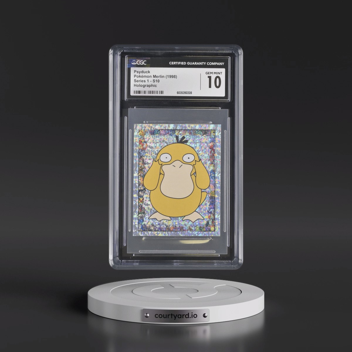1998 Series 1 #S10 Psyduck - Holographic (CGC 10 GEM MINT)