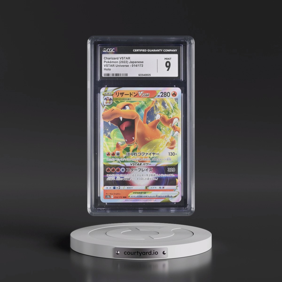 2022 VSTAR Universe #014/172 Charizard VSTAR - Holo (CGC 9 MINT)