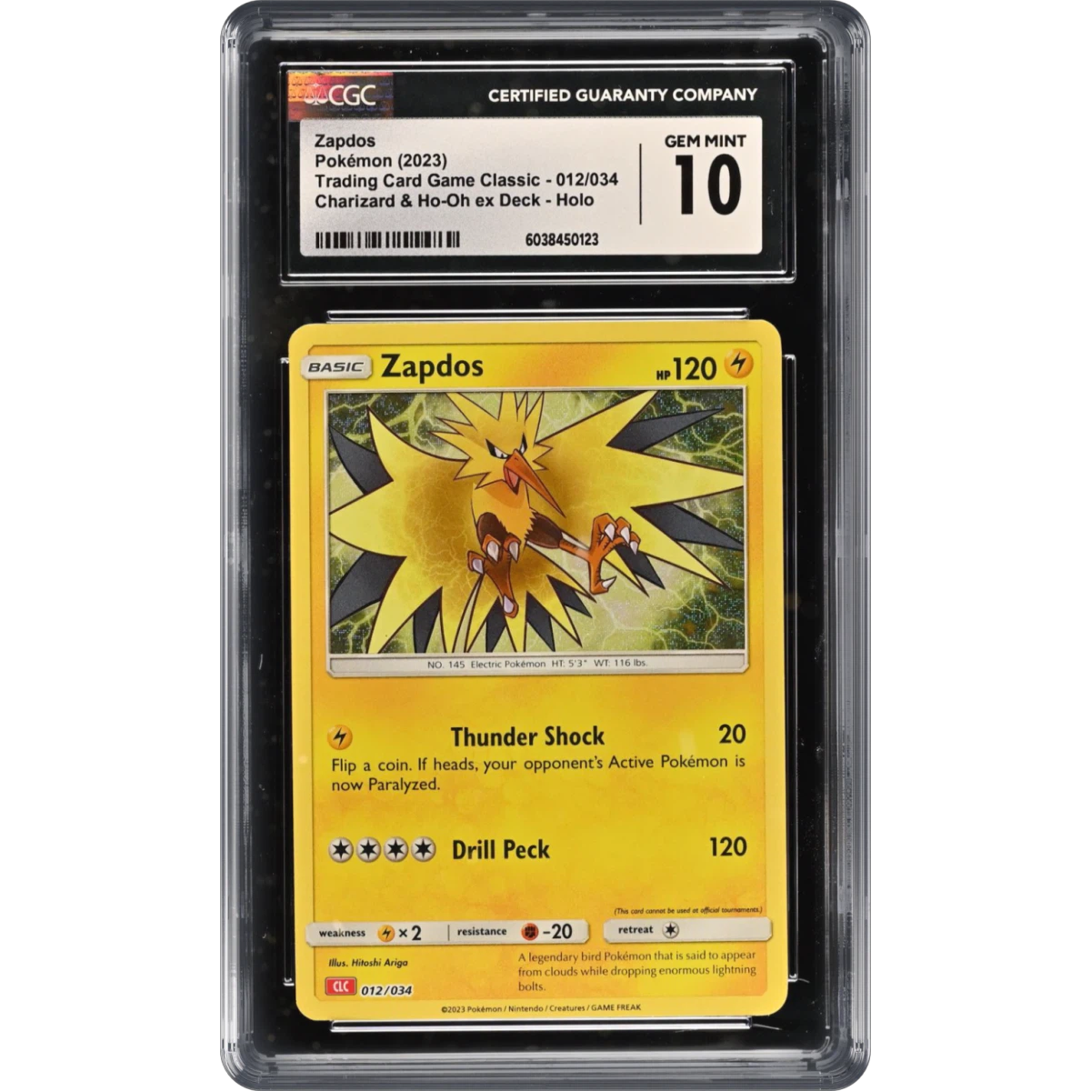 Zapdos - Charizard & Ho-Oh Deck