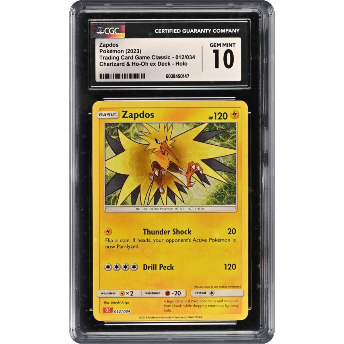 Zapdos - Charizard & Ho-Oh Deck