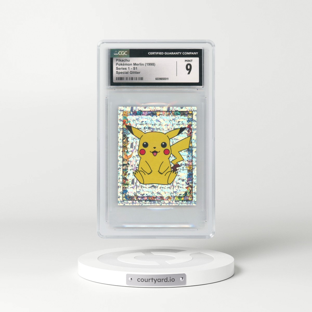 1998 Series 1 #S1 Pikachu - Special Glitter (CGC 9 MINT)