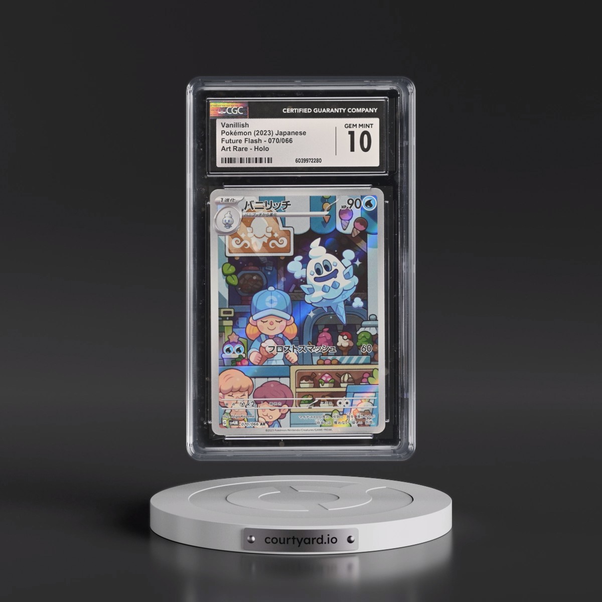 2023 Future Flash #070/066 Vanillish - Art Rare Holo (CGC 10 GEM MINT)