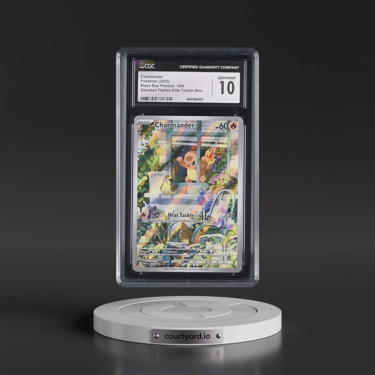 2023 Black Star Promos - Scarlet & Violet SVPEN #044 Charmander - Obsidian Flames Elite Trainer Box (Holo) (CGC 10 GEM MINT)