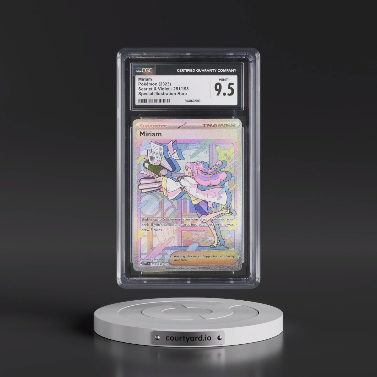 2023 Scarlet & Violet Miriam - Special Illustration Rare (Holo) #251/198 CGC 9.5