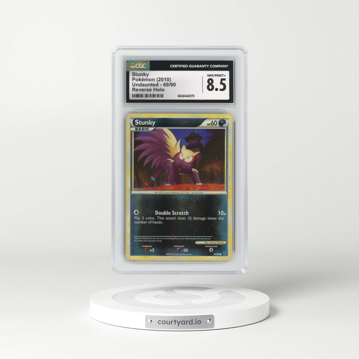 2010 Undaunted #69/90 Stunky - Reverse Holo (CGC 8.5 NM-MT+)