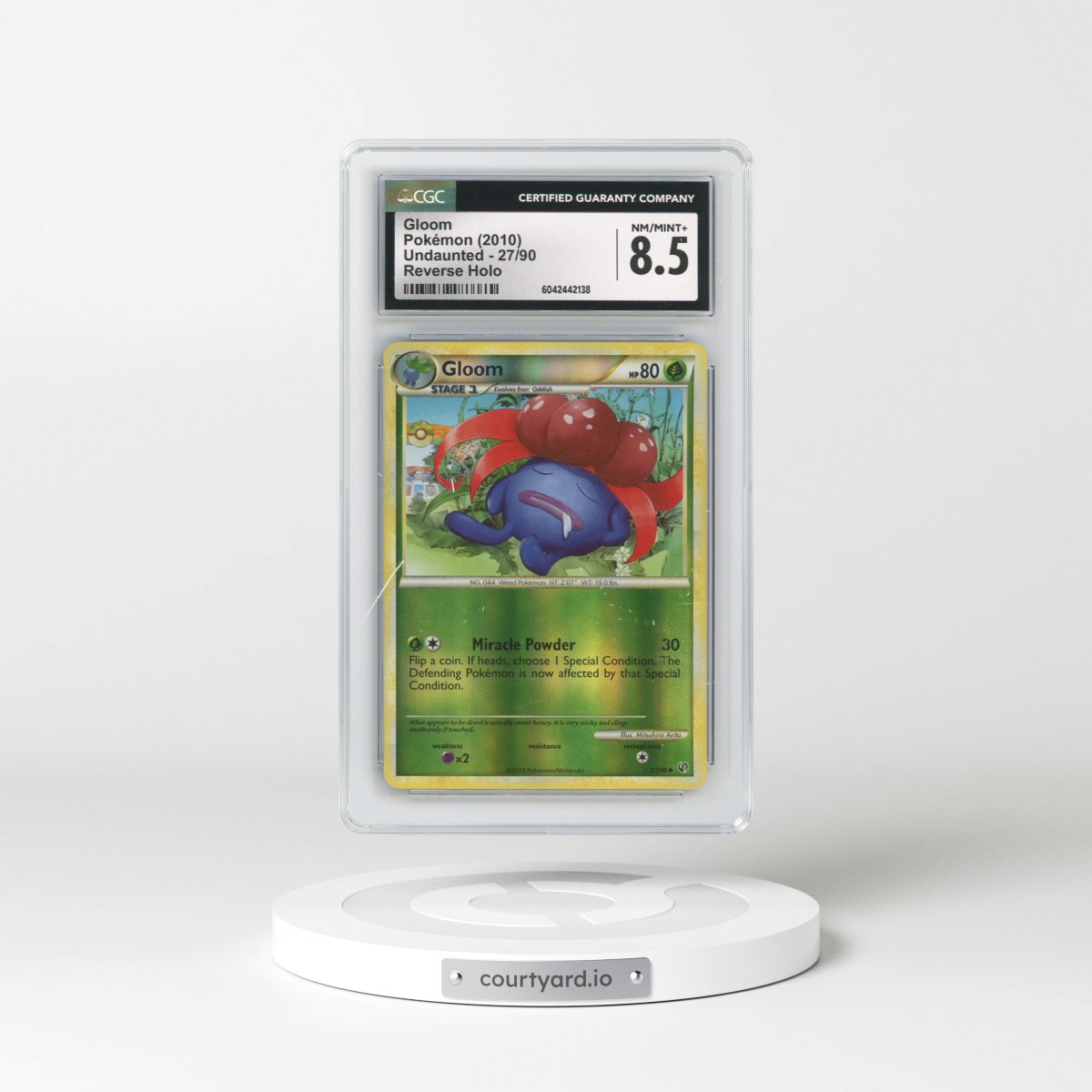 2010 Undaunted #27/90 Gloom - Reverse Holo (CGC 8.5 NM-MT+)