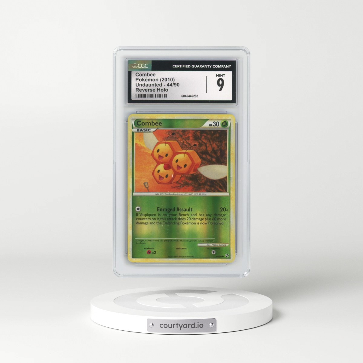 2010 Undaunted #44/90 Combee - Reverse Holo (CGC 9 MINT)