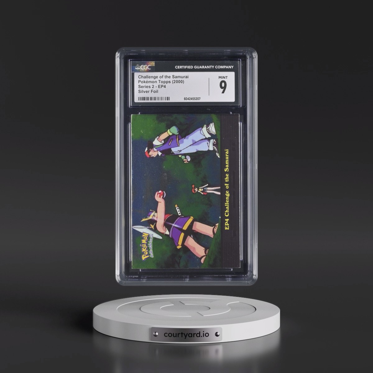 1999 Series 2 (Oval Nintendo Seal) #EP4 Challenge of the Samurai - Silver Foil (CGC 9 MINT)