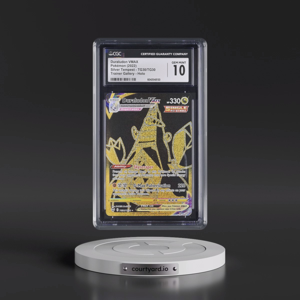 2022 Silver Tempest #TG30/TG30 Duraludon VMAX - Trainer Gallery Holo (CGC 10 GEM MINT)