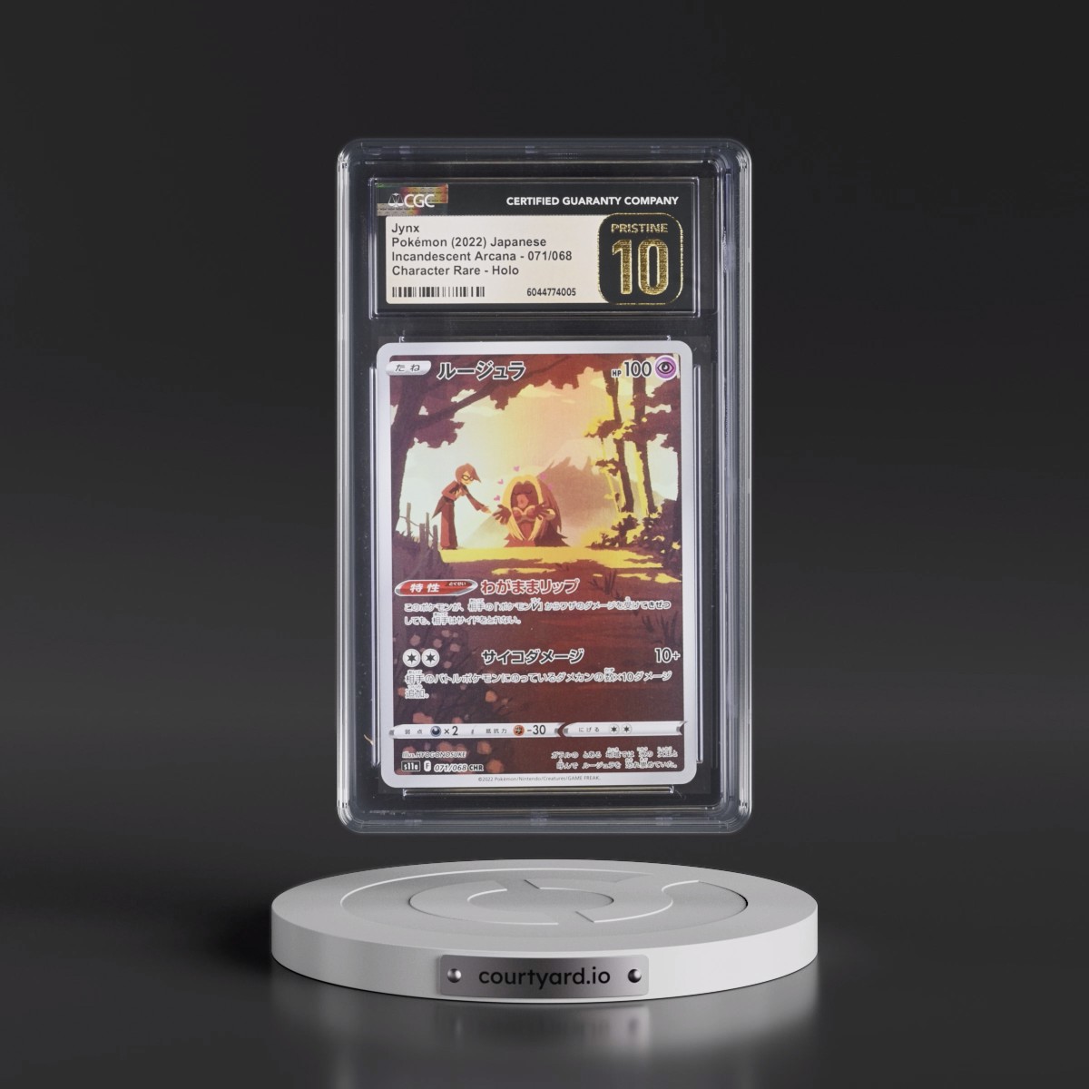 2022 Incandescent Arcana #071/068 Jynx - Character Rare Holo (CGC 10 PRISTINE)