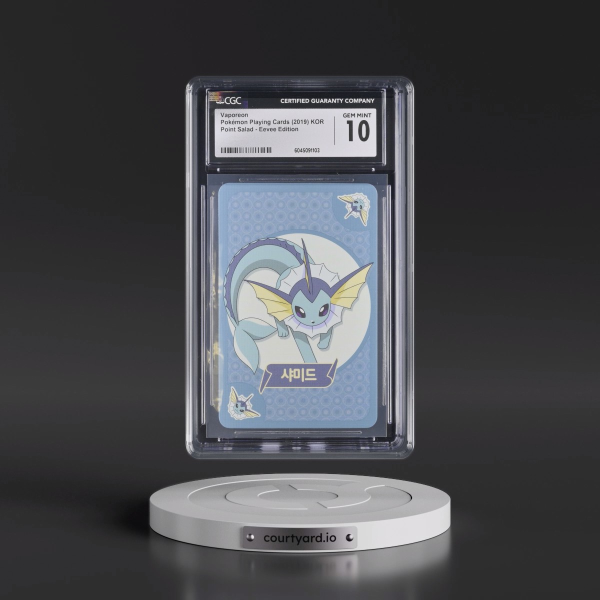 2019 Point Salad - Eevee Edition Vaporeon (CGC 10 GEM MINT)