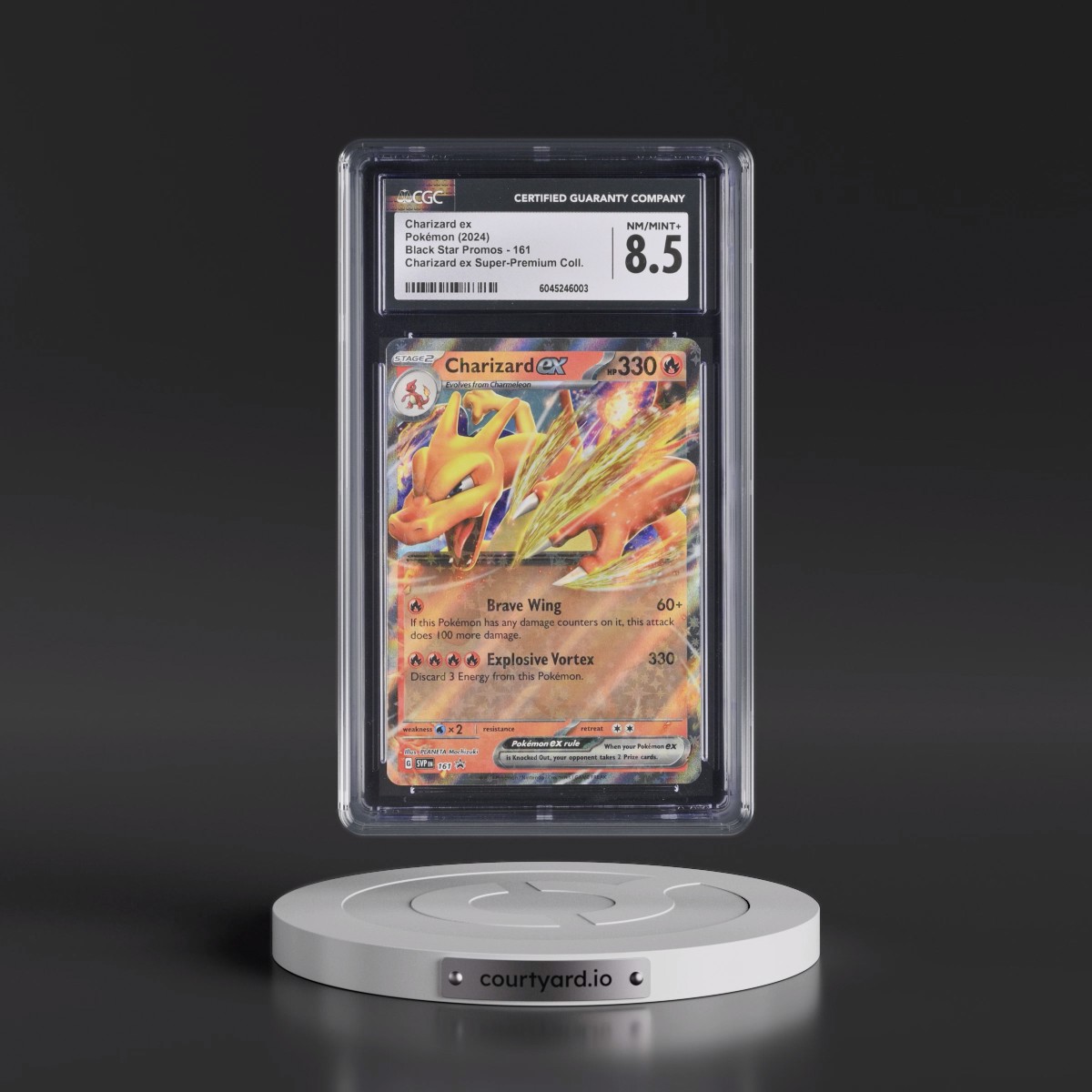 2023 Black Star Promos - Scarlet & Violet SVP EN #161 Charizard ex - Charizard ex Super-Premium Collection (CGC 8.5 NM-MT+)