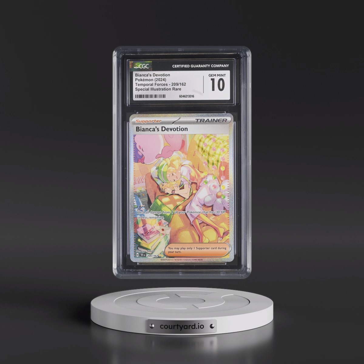 2023 Temporal Forces - TEF EN #209/162 Bianca's Devotion - Special Illustration Rare (CGC 10 GEM MINT)