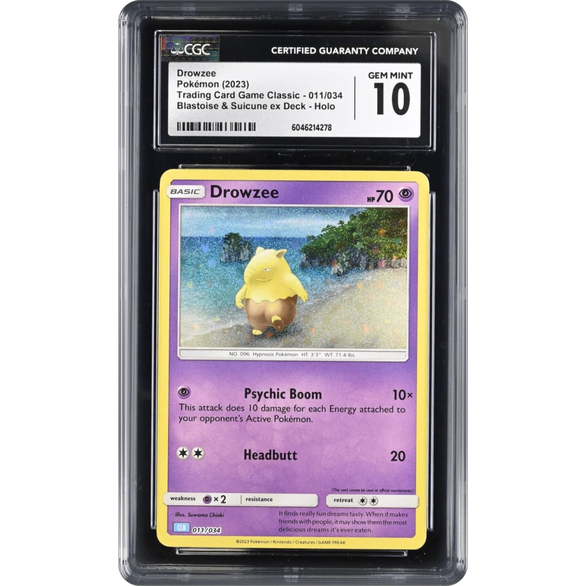 Drowzee - Blastoise & Suicune Deck