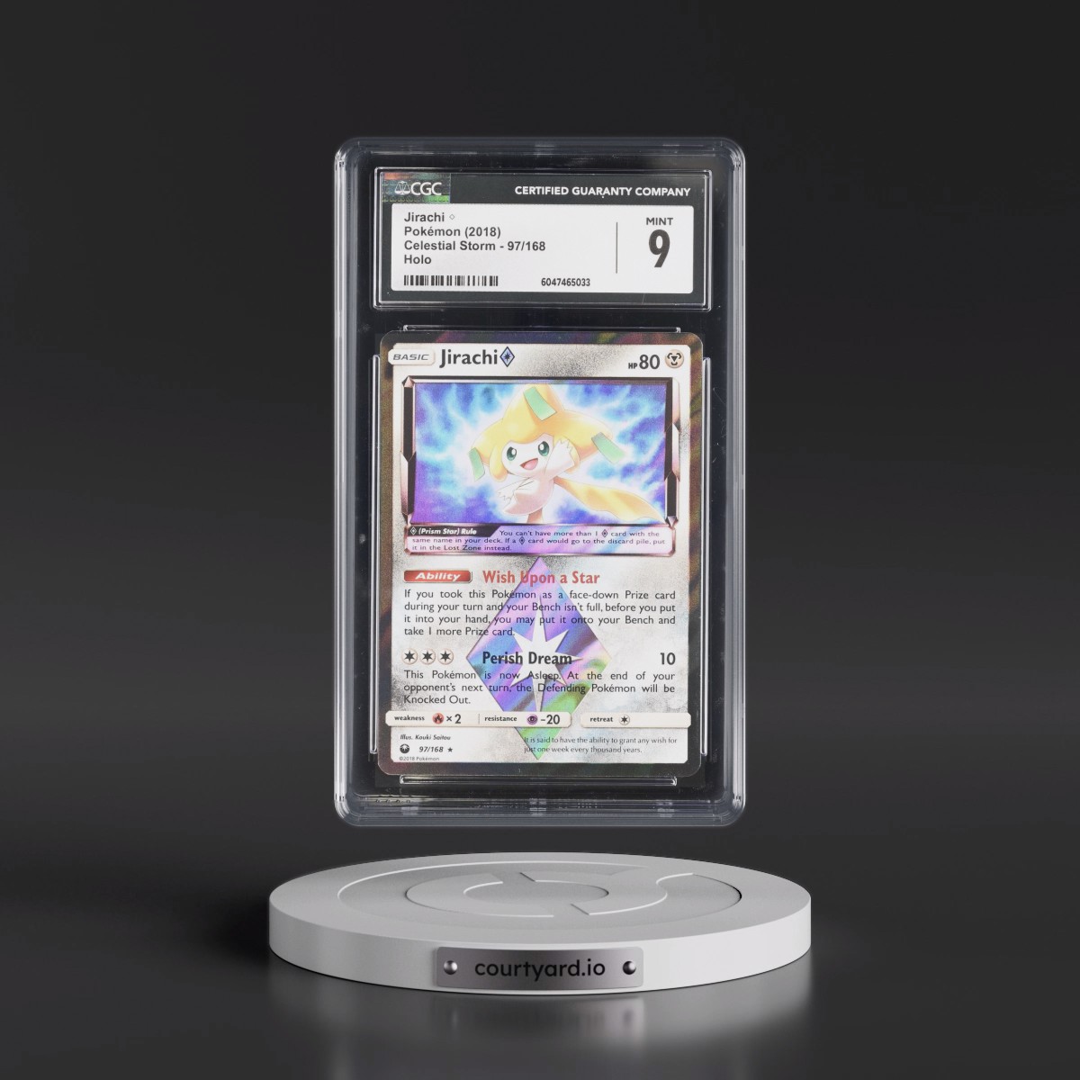 2018 Celestial Storm #97/168 Jirachi â?? - Holo (CGC 9 MINT)
