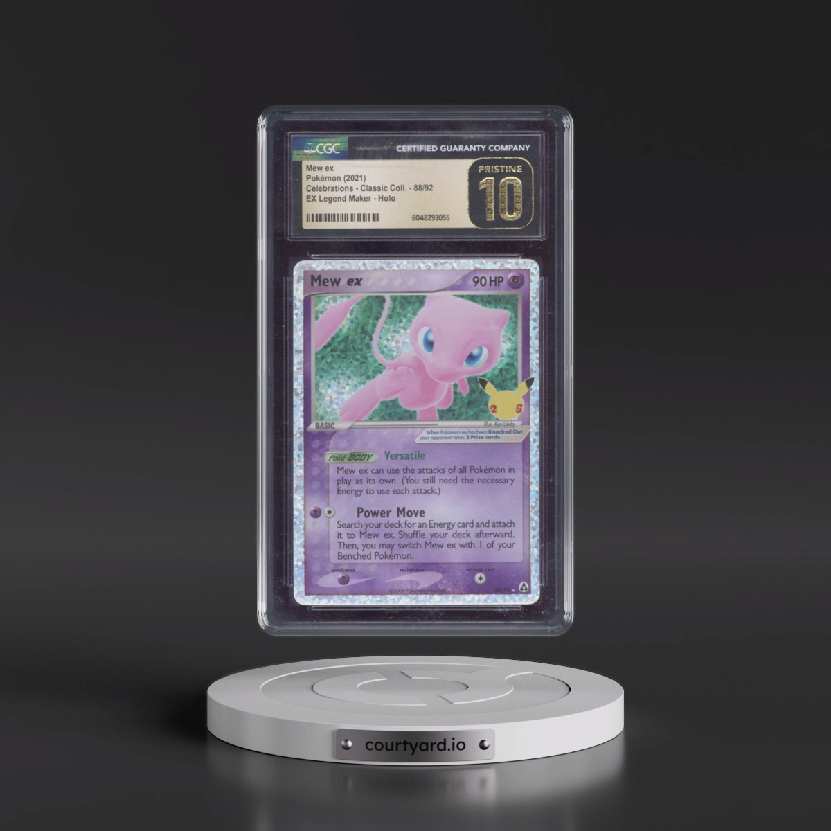 2021 Celebrations - Classic Collection #88/92 Mew ex - EX Legend Maker Holo (CGC 10 PRISTINE)